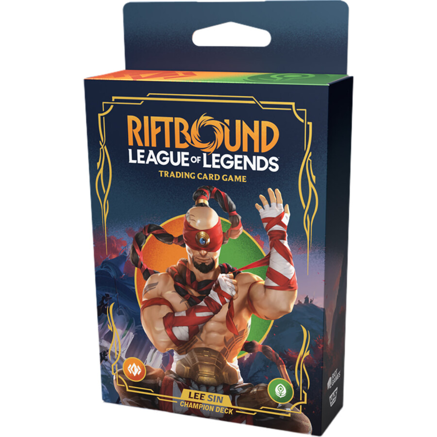 Riftbound TCG Origins Lee Sin Champion Deck - Riftbound Player